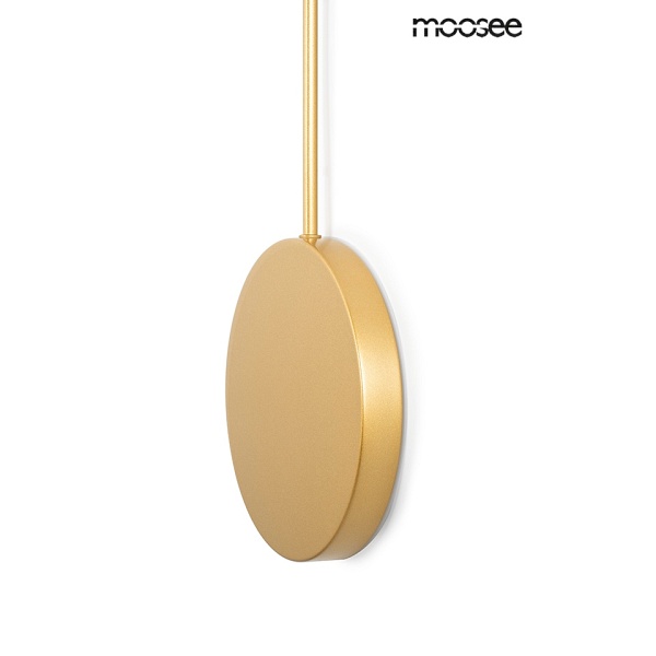 Lampa ścienna SHADOW 2 złota - Moosee